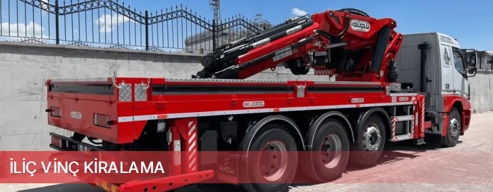 İliç İlçemi Vinç Kiralama